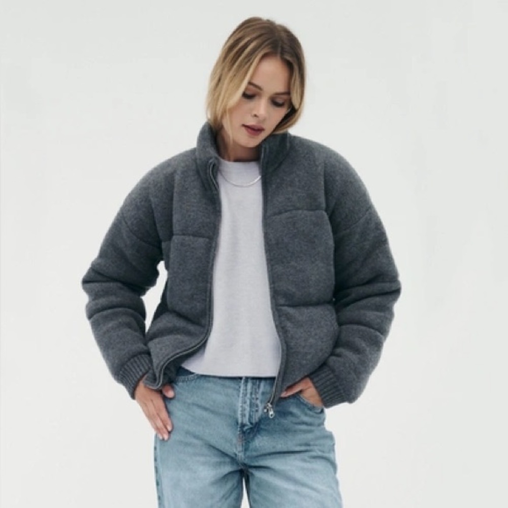 Naadam Merino Wool Cashmere Puffer Jacket